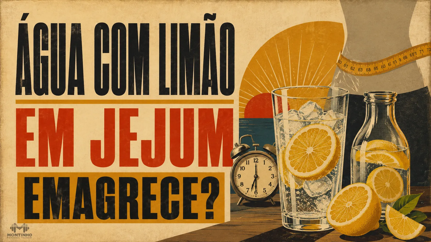 Água com limão em jejum emagrece? A verdade científica sobre o ritual matinal e o emagrecimento