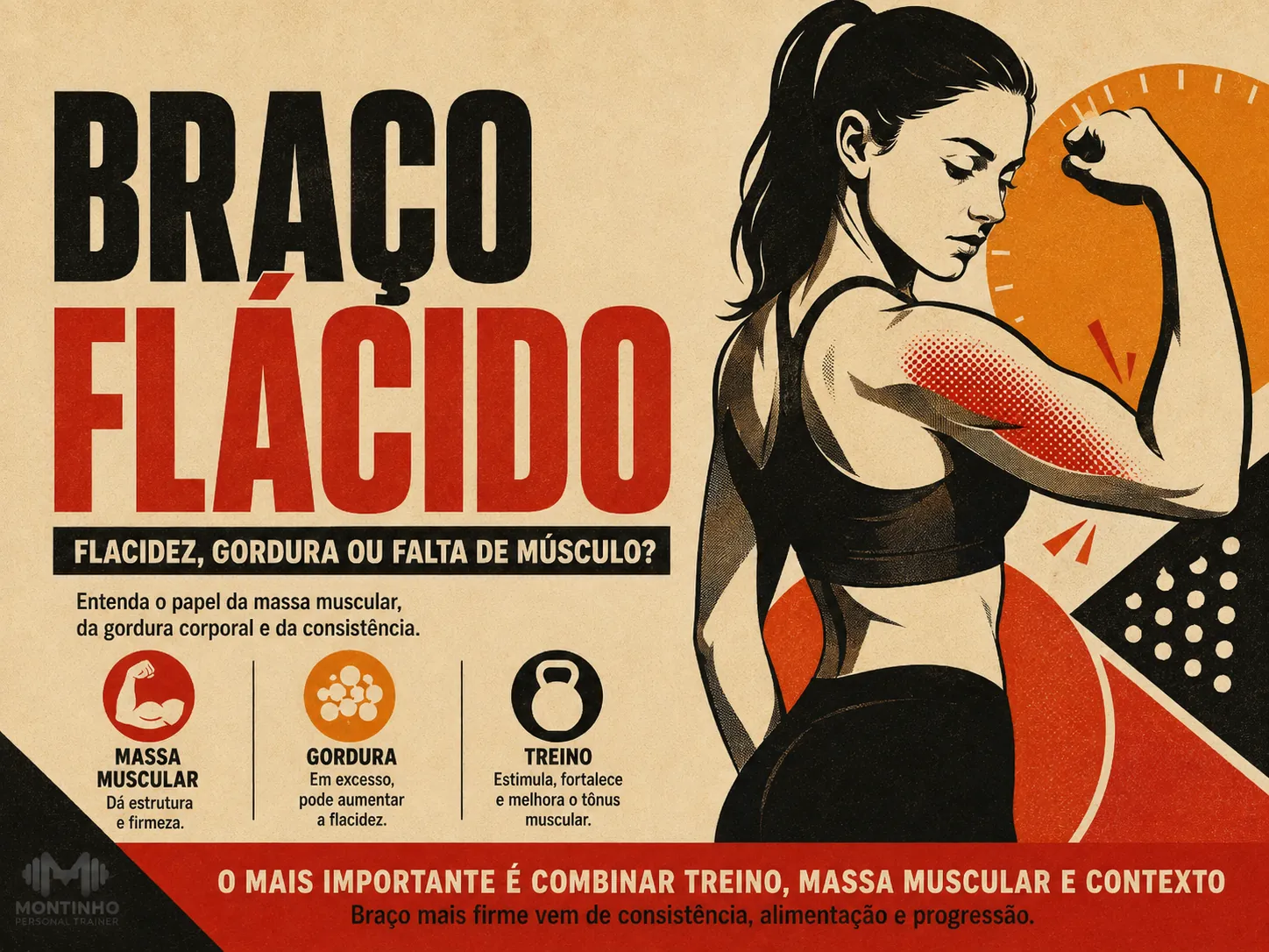 Braço flácido: como firmar o tríceps combinando perda de gordura e ganho de massa muscular