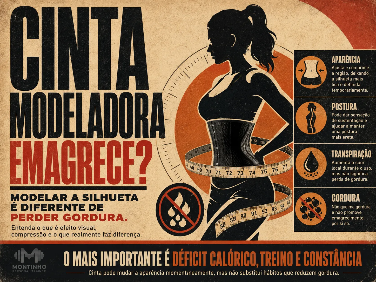 Cinta modeladora emagrece? A verdade sobre a compressão abdominal e a perda de gordura
