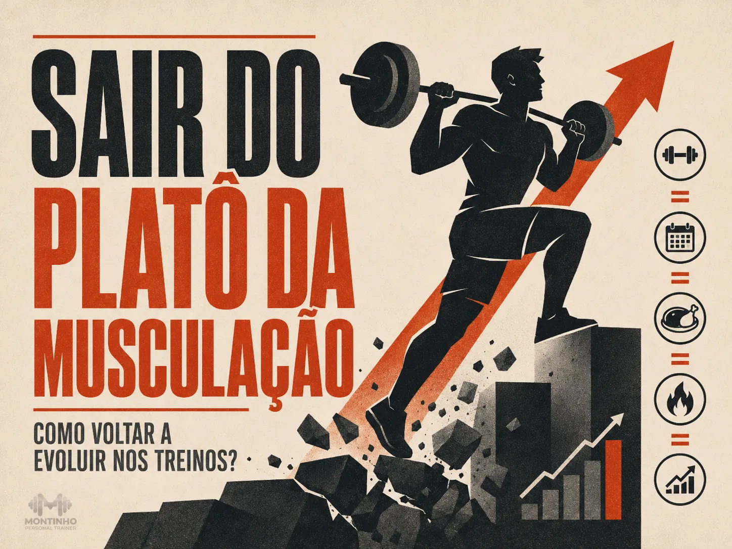 Como sair do platô da musculação: progressão de carga, variação de estímulo, recuperação e nutrição revisadas