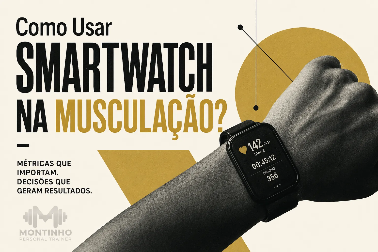 Como usar smartwatch na musculação: métricas úteis do Apple Watch e Garmin no treino de força
