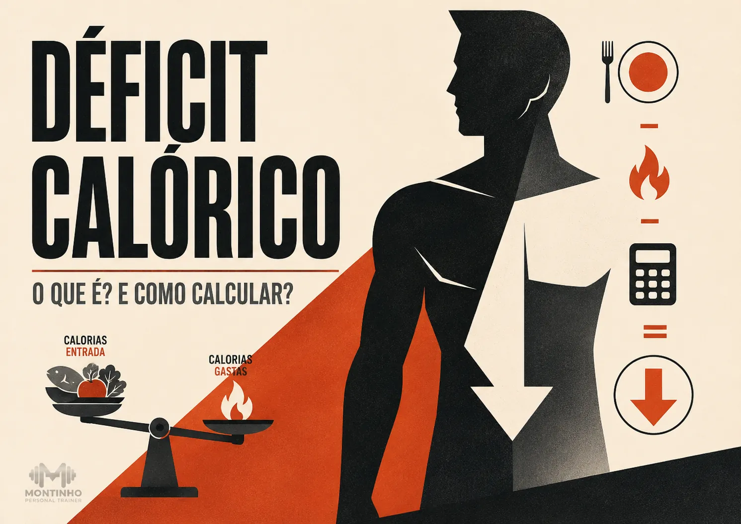 Déficit calórico: o que é e como calcular — gasto total, calorias consumidas e o tamanho certo do déficit para emagrecer