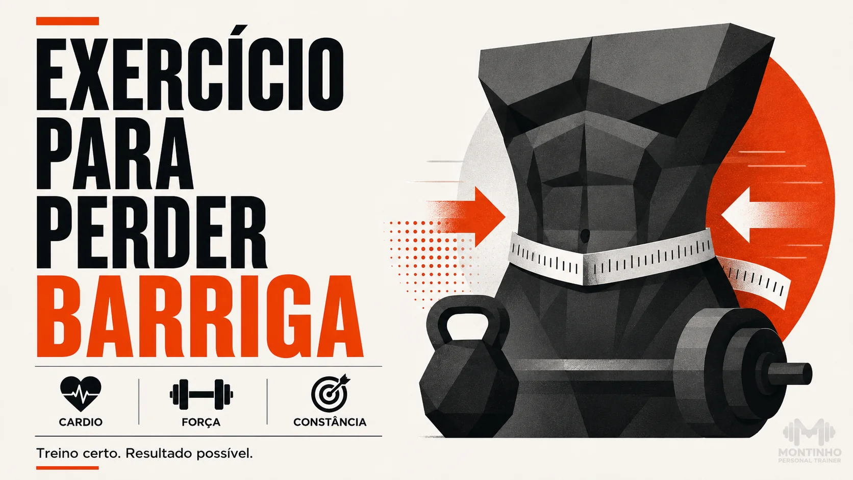 Exercício para perder barriga: treino de força, cardio e déficit calórico — não existe redução localizada, mas a estratégia certa elimina a gordura abdominal