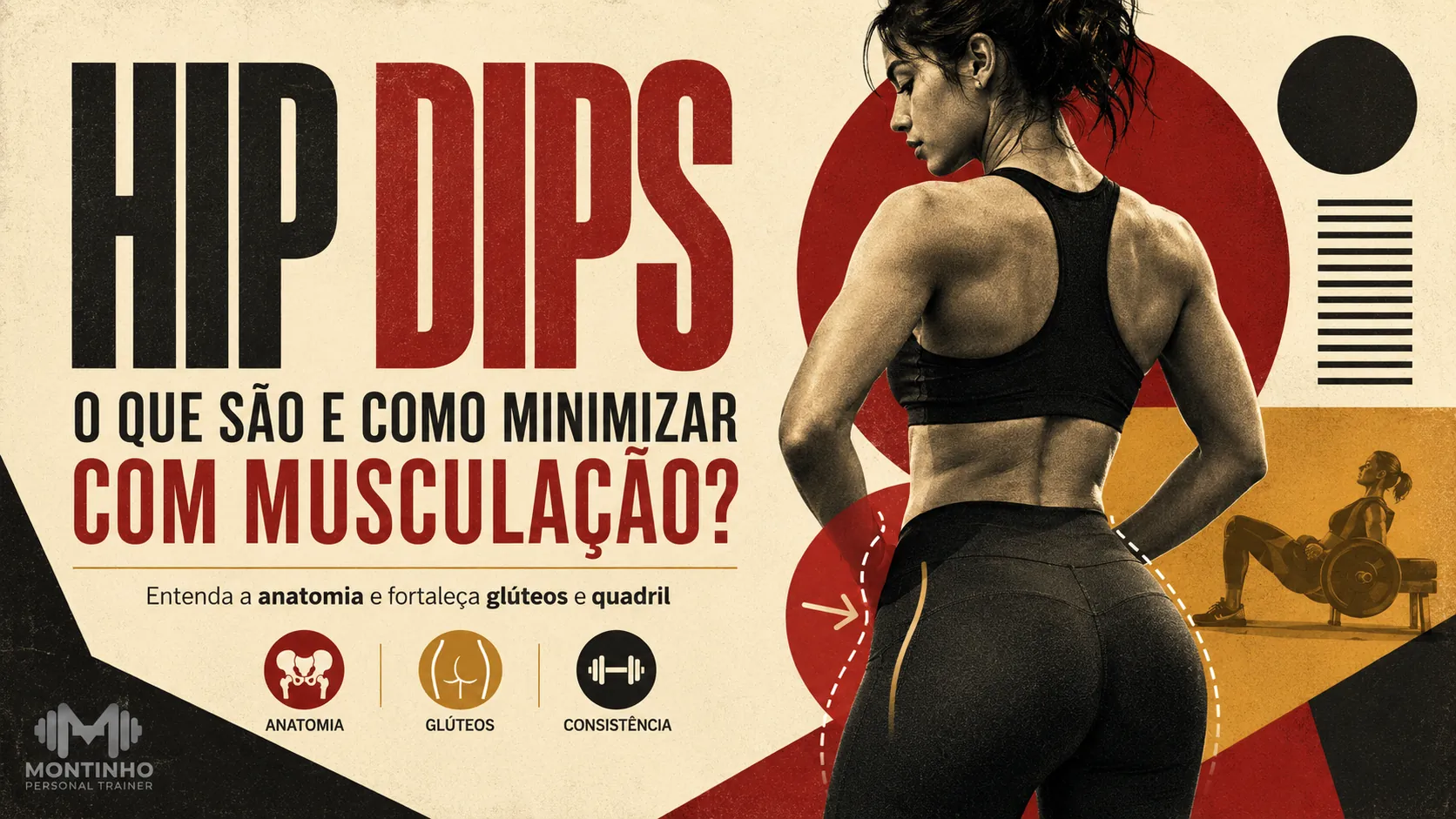 Hip dips: o que são e como a musculação ajuda a minimizar a aparência com treino de glúteos