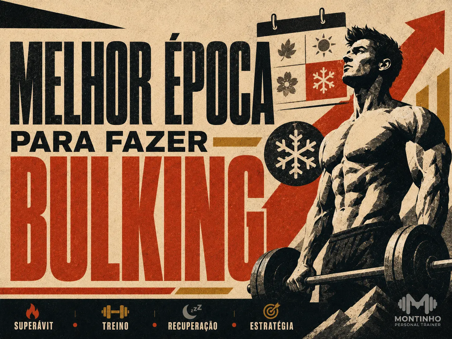 Melhor época para fazer bulking: por que o inverno favorece o ganho de massa muscular e como planejar o ciclo