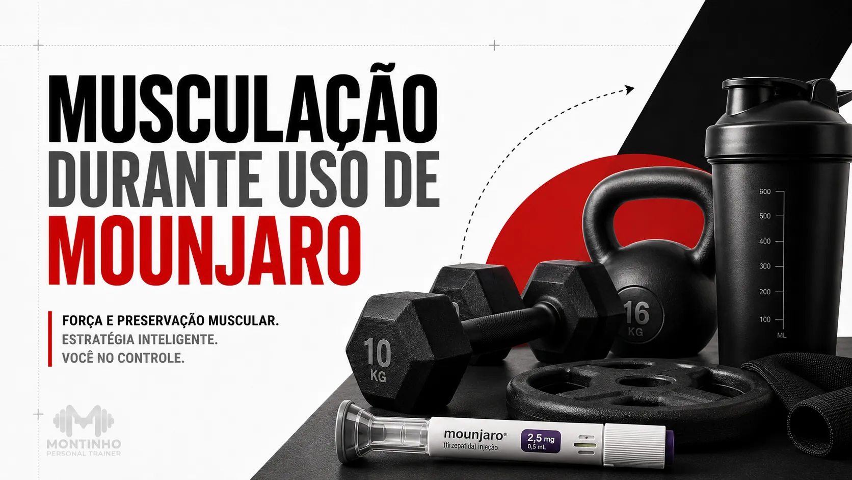 Musculação durante o uso de Mounjaro: por que o treino de força é indispensável para emagrecer preservando músculo