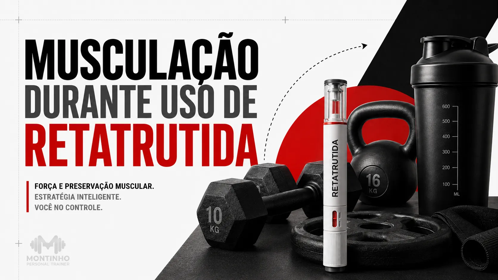 Musculação durante o uso de retatrutida: por que o treino de força é indispensável para preservar massa magra