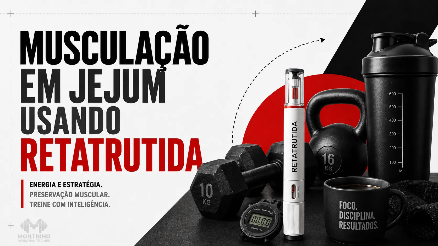 Musculação em jejum usando retatrutida: riscos de fraqueza e hipoglicemia — na maioria dos casos, é melhor treinar alimentado