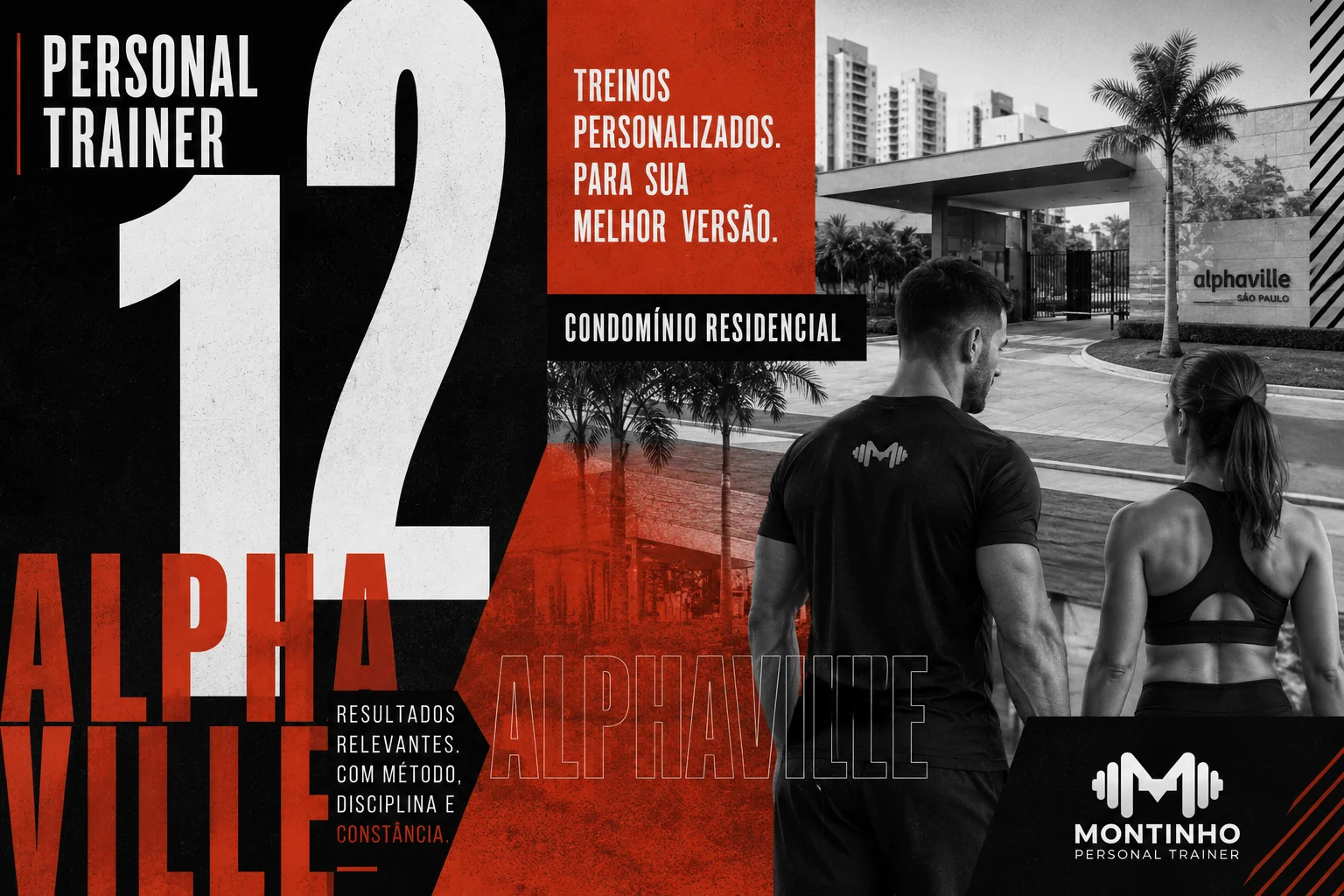 Personal trainer no Condomínio Residencial 12 em Alphaville: atendimento personalizado, discreto e com horários flexíveis, no conforto do seu condomínio