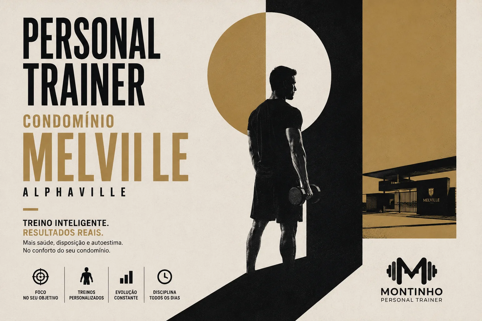 Personal trainer no Condomínio Melville em Alphaville: atendimento personalizado, discreto e com horários flexíveis, no conforto do seu condomínio