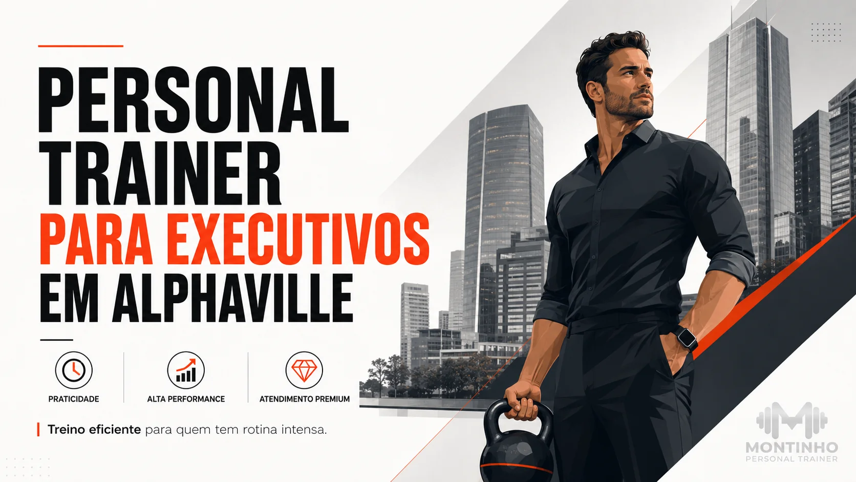 Personal trainer para executivos em Alphaville: treino eficiente para rotina corrida, encaixado na agenda de quem tem pouco tempo