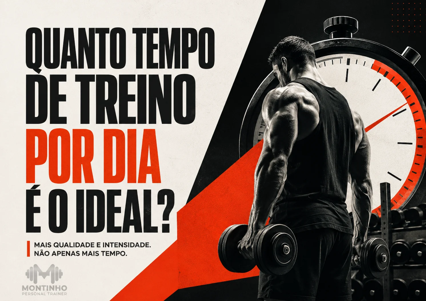 Quanto tempo de treino por dia é o ideal: o volume manda, não o relógio — faixas por objetivo e nível de experiência