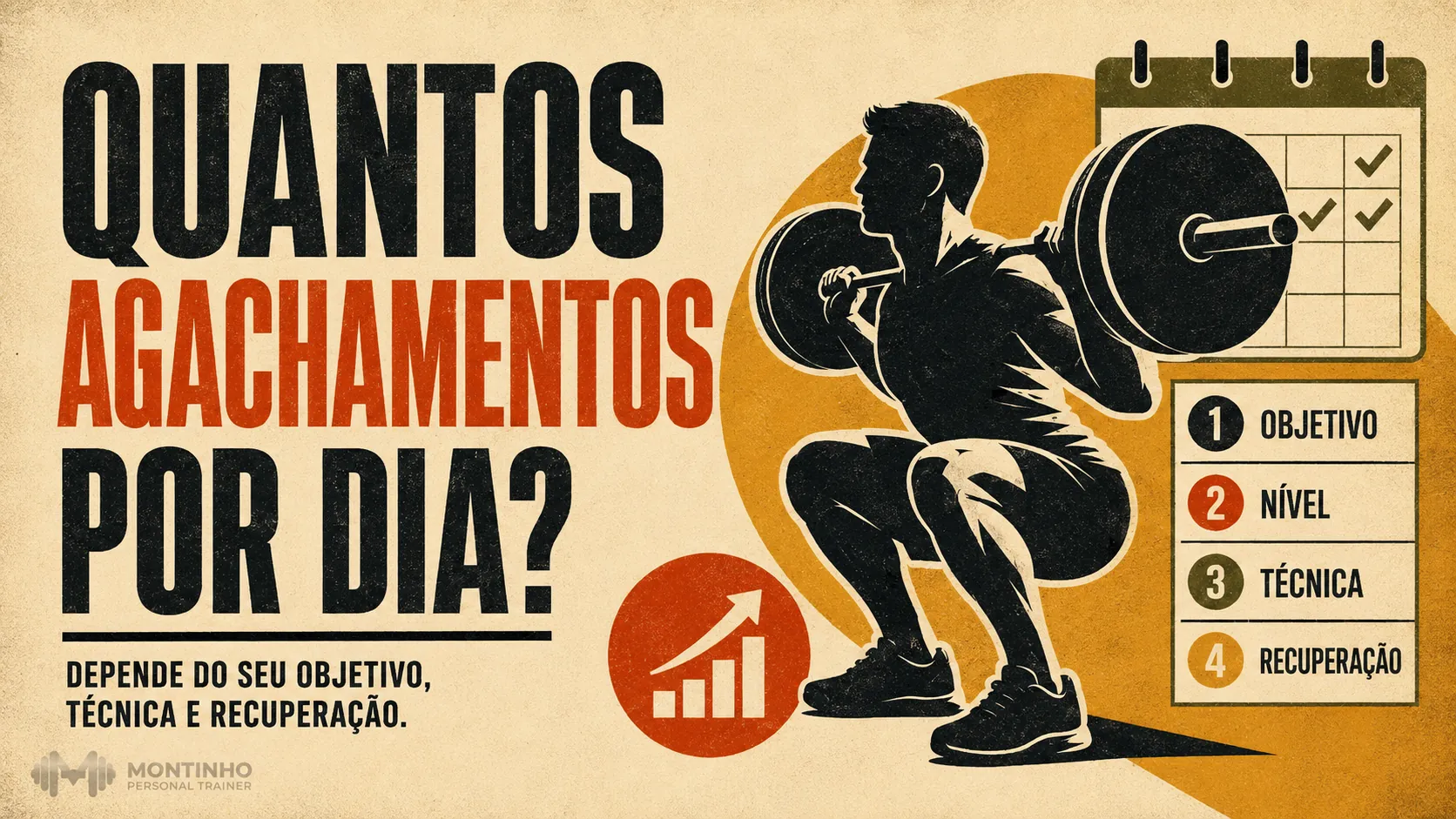 Quantos agachamentos por dia fazer: progressão realista em vez de desafios de repetições