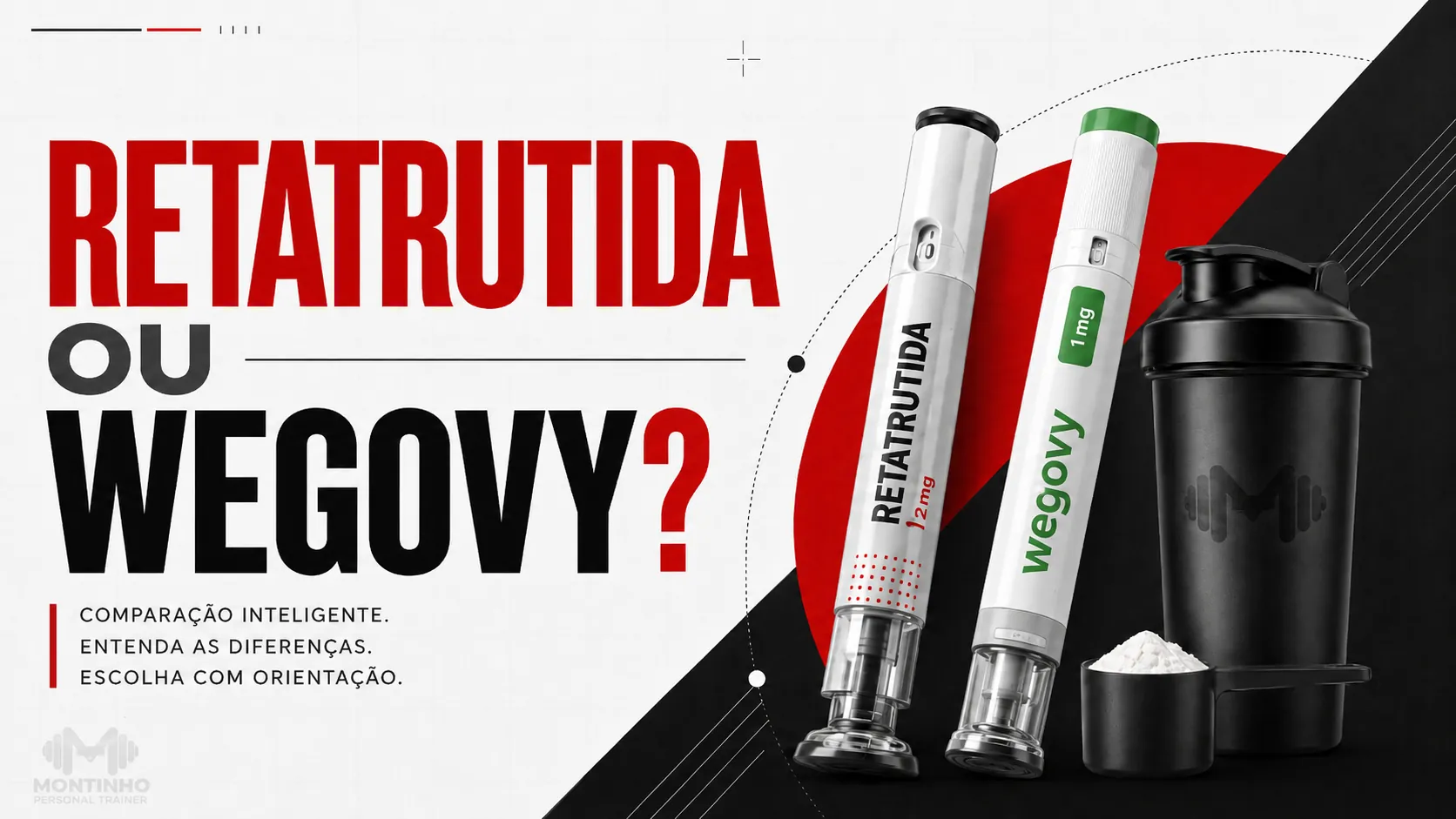 Retatrutida ou Wegovy: comparativo de mecanismos, resultados e perfil — a decisão é sempre médica