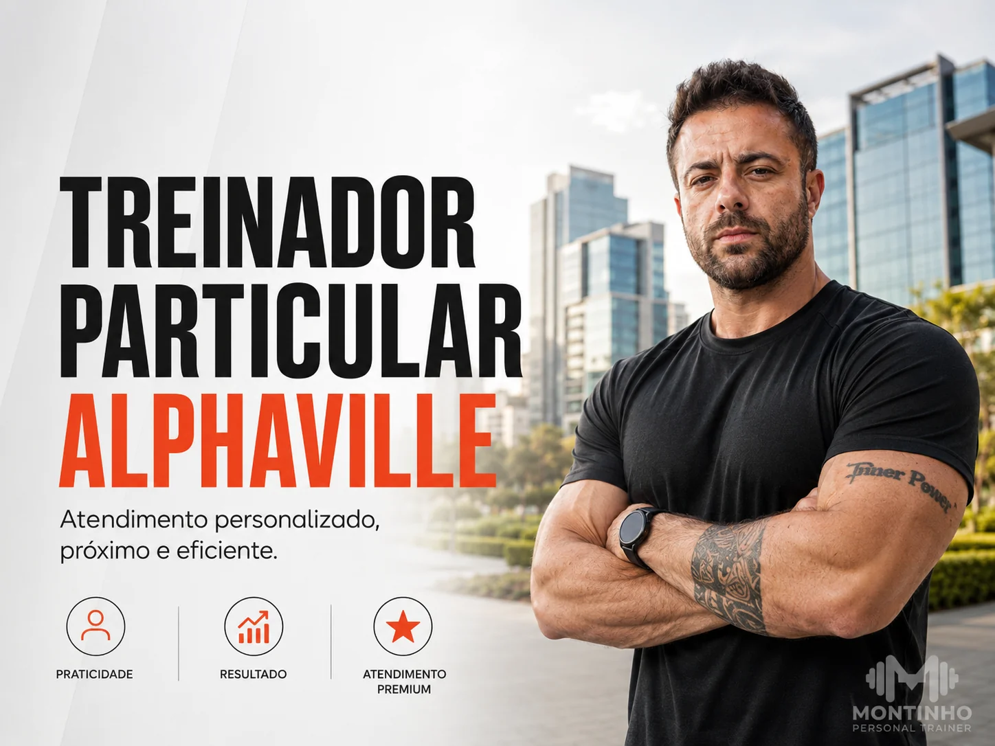 Treinador particular em Alphaville: acompanhamento individual, treino personalizado e horários flexíveis no conforto de casa, condomínio ou academia