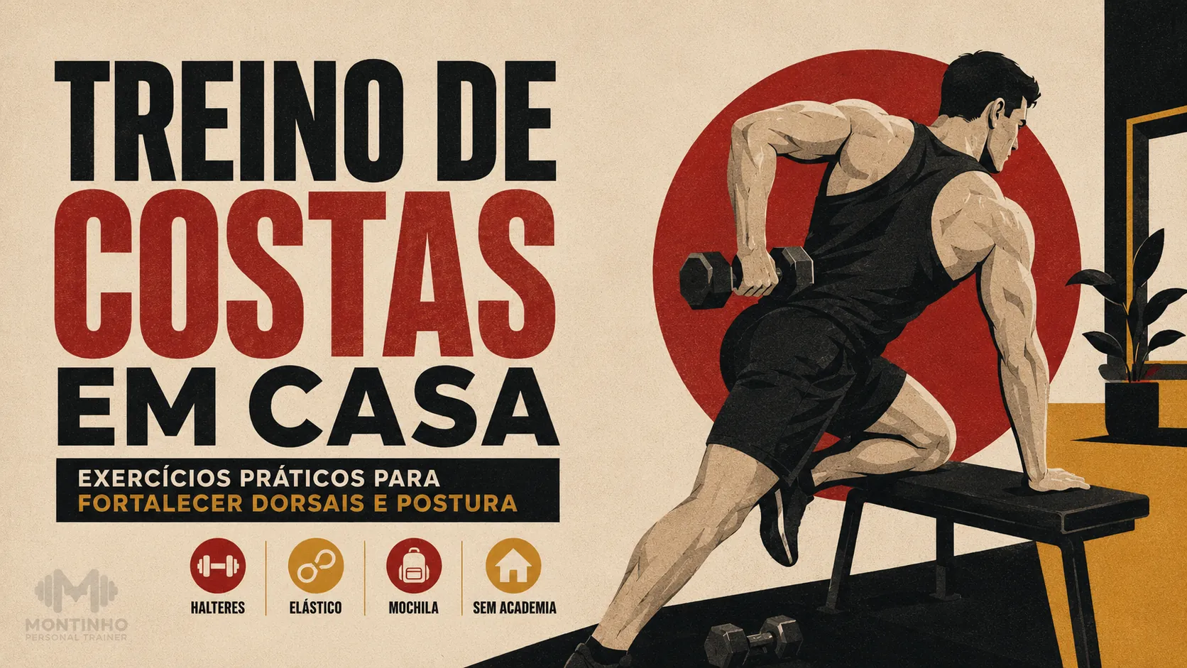 Treino de costas em casa: exercícios sem equipamento e com elásticos para fortalecer as costas
