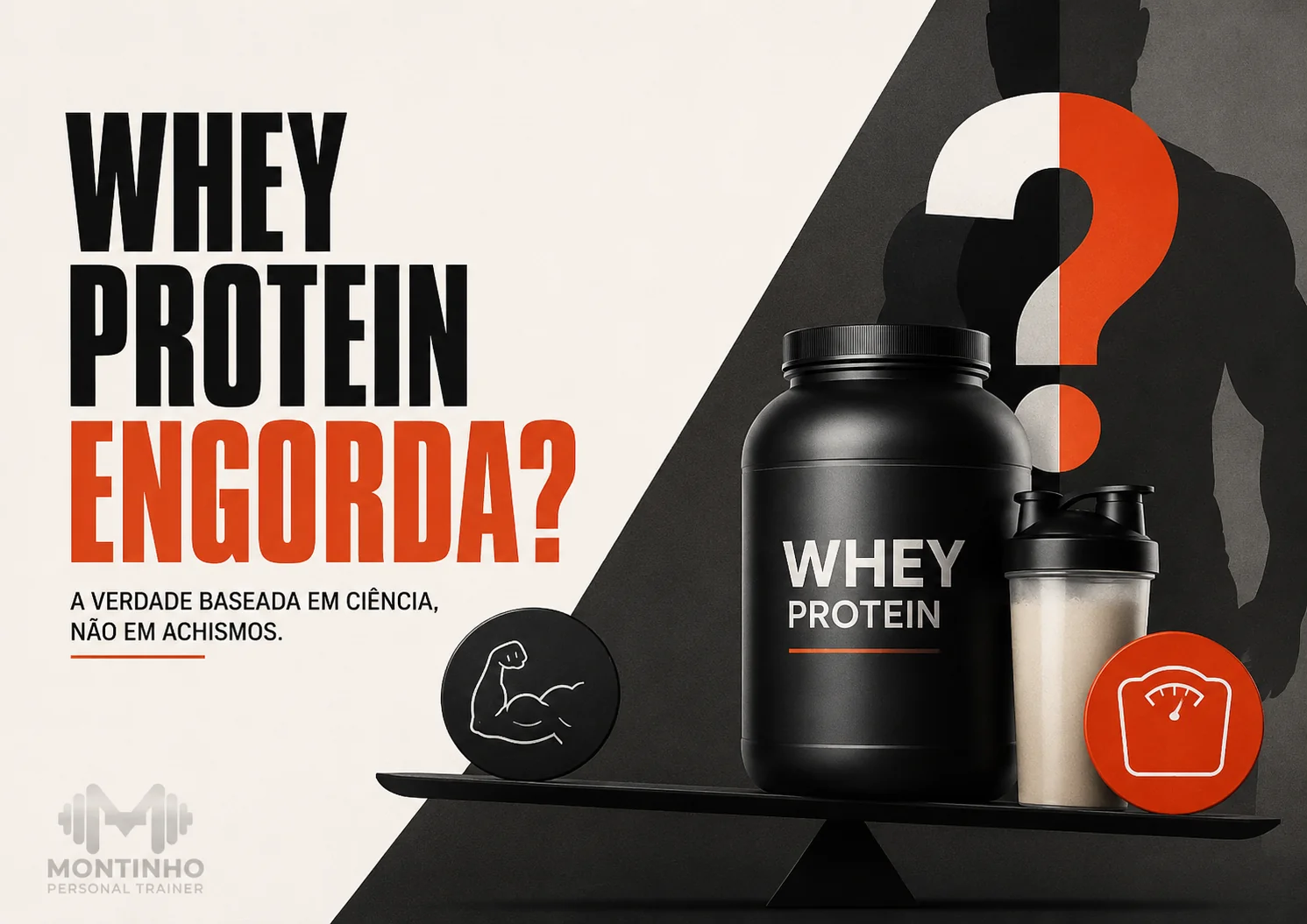 Whey protein engorda? Whey é proteína em pó: engorda se estourar as calorias e ajuda quando completa a meta de proteína do dia
